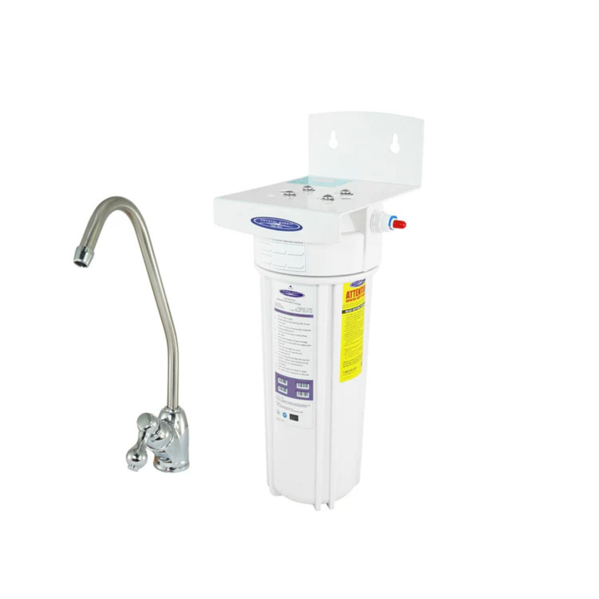 Crystal Quest Fluoride Under Sink Water Filter System