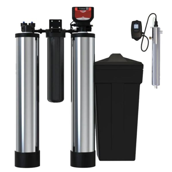 2-in-1 Whole House Water Filter & Softener Combo