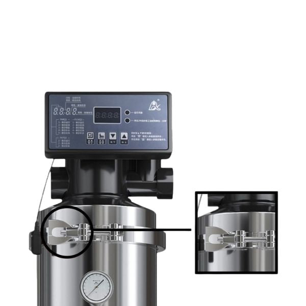 304 Stainless Steel Automatic Backwash Ultrafiltration Whole House Water Filter