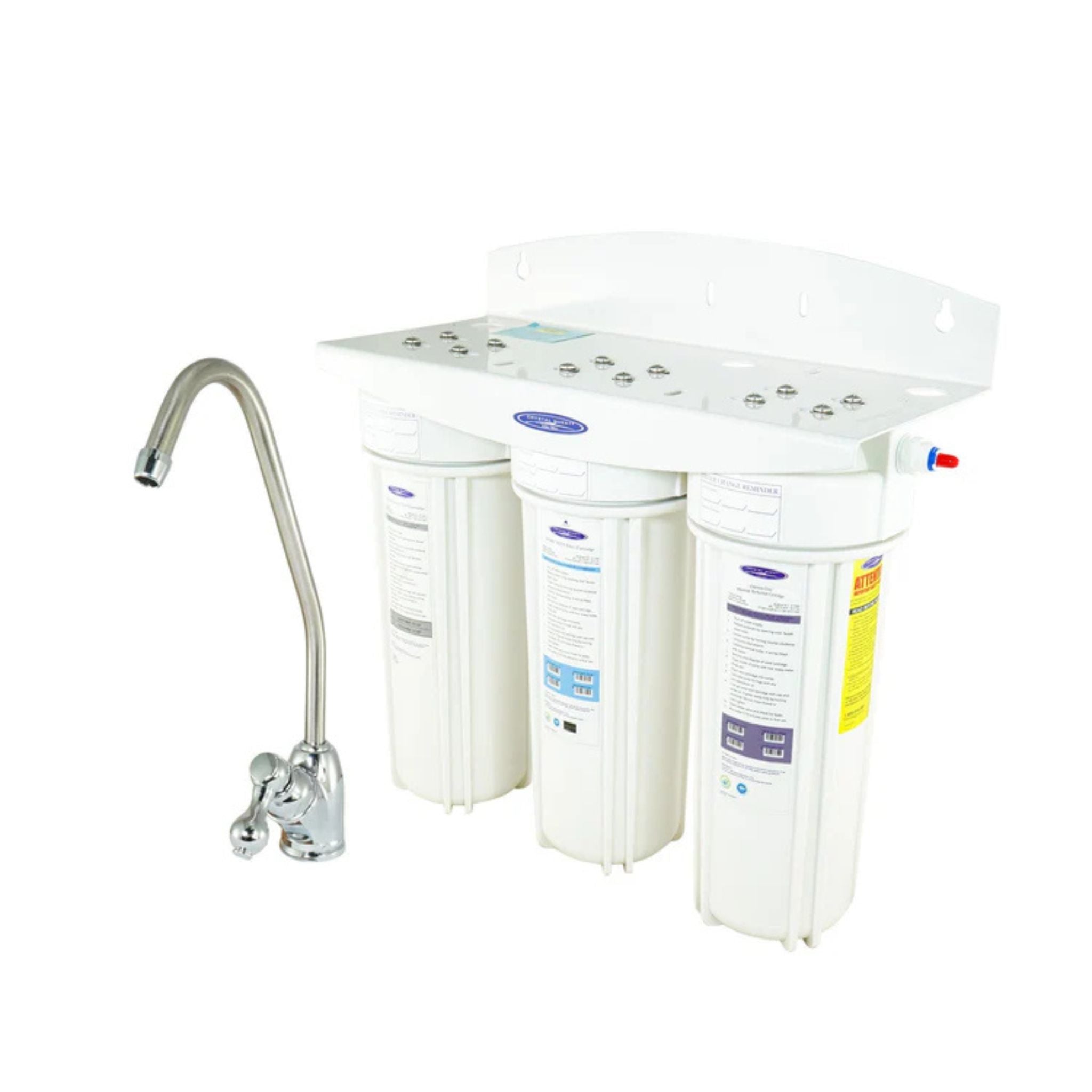 Crystal Quest Fluoride Under Sink Water Filter System
