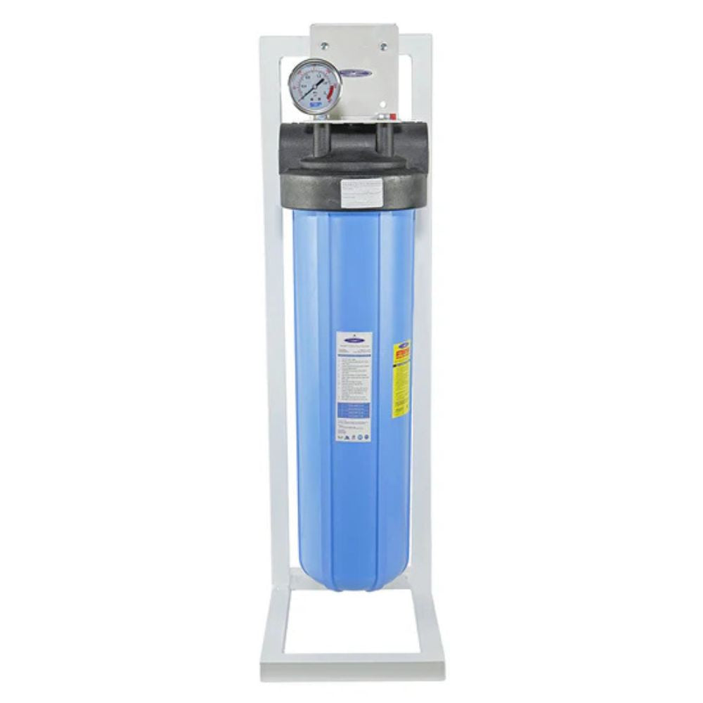 Crystal Quest Big Blue Whole House Water Filter, Arsenic Removal (4-6 GPM | 1-2 people)