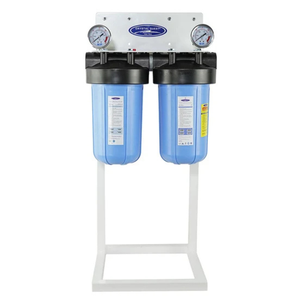 Crystal Quest Compact Whole House Water Filter, Arsenic Removal (2-4 GPM | 1-2 people)