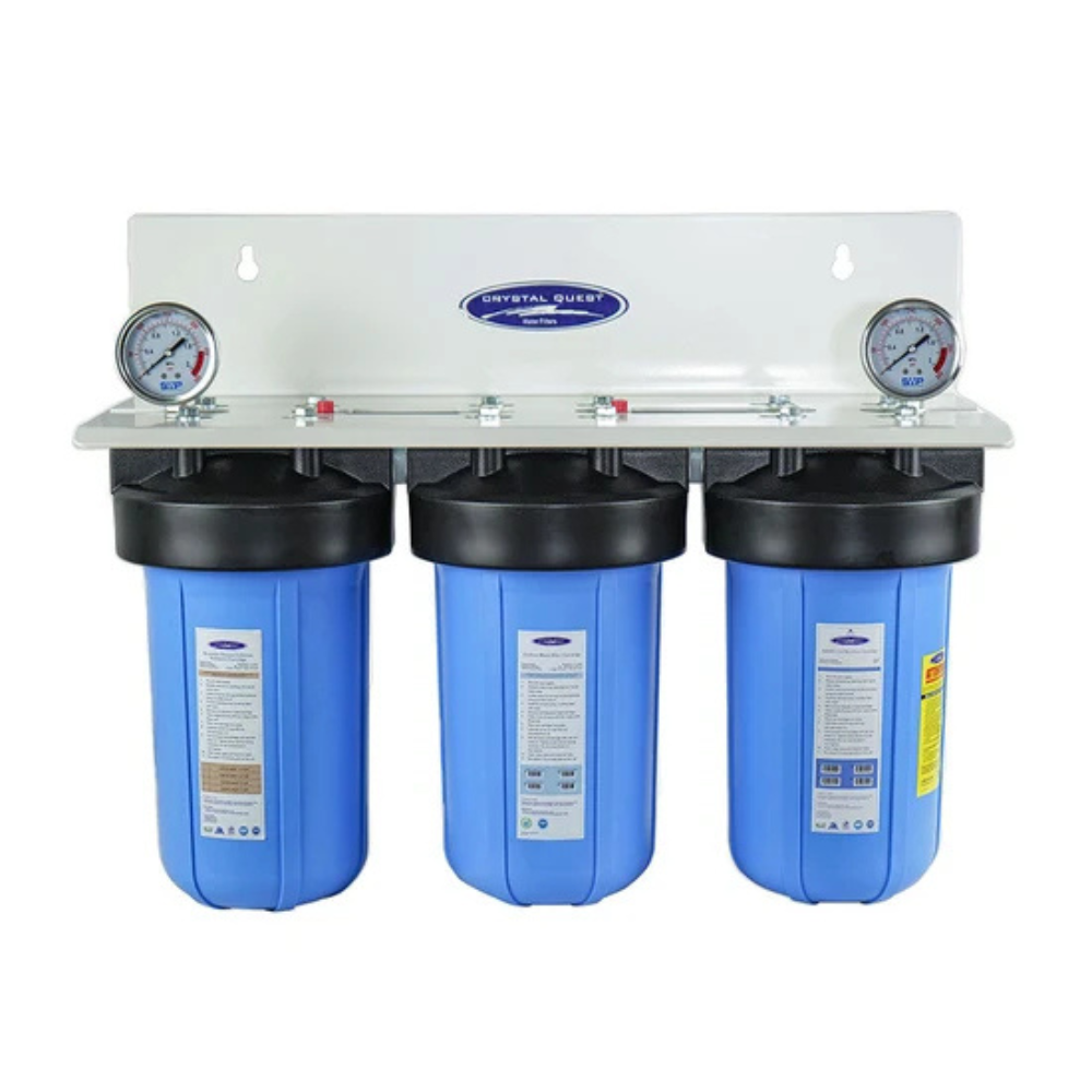 Crystal Quest Compact Whole House Water Filter, Arsenic Removal (2-4 GPM | 1-2 people)
