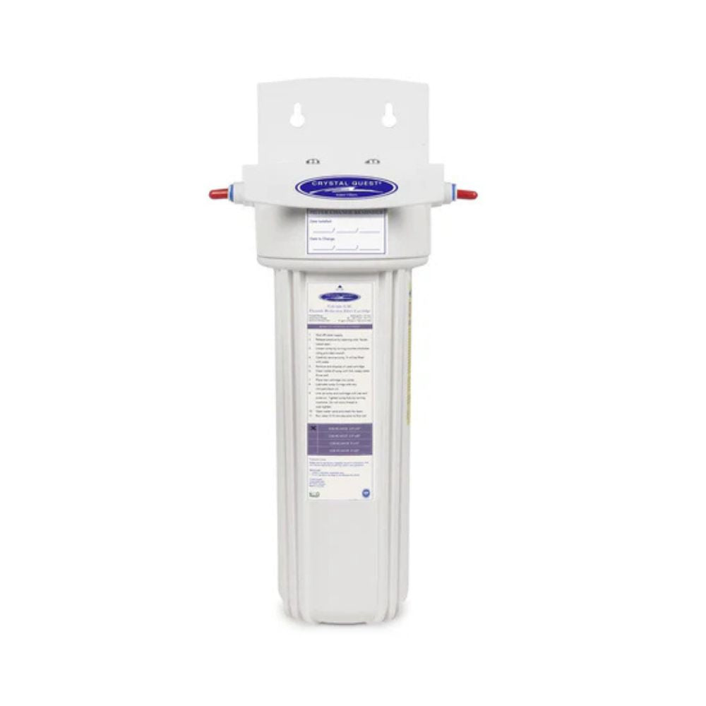 Crystal Quest Fluoride Removal Refrigerator / In-line Water Filter System