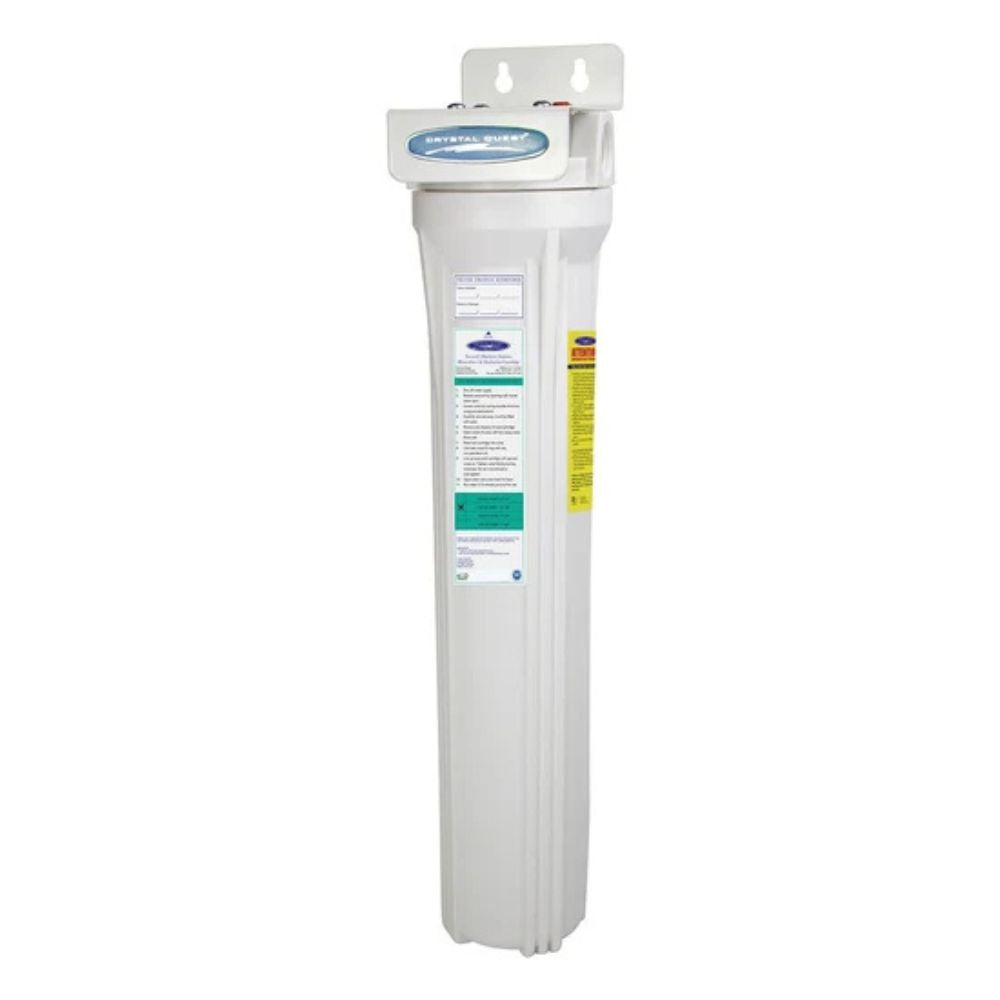 Crystal Quest Mini Whole House Water Filter, Alkalizing (2-4 GPM | 1-2 people)