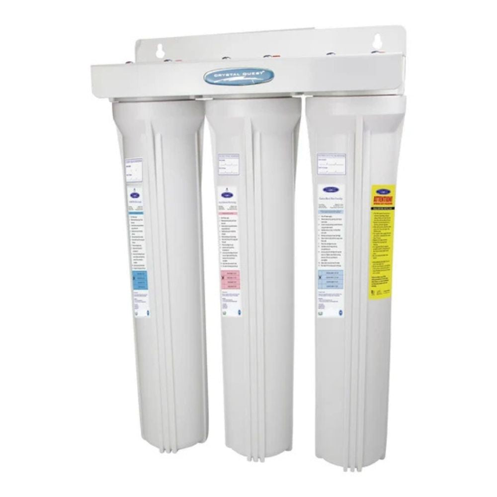 Crystal Quest Mini Whole House Water Filter, Arsenic Removal (2-4 GPM | 1-2 people)