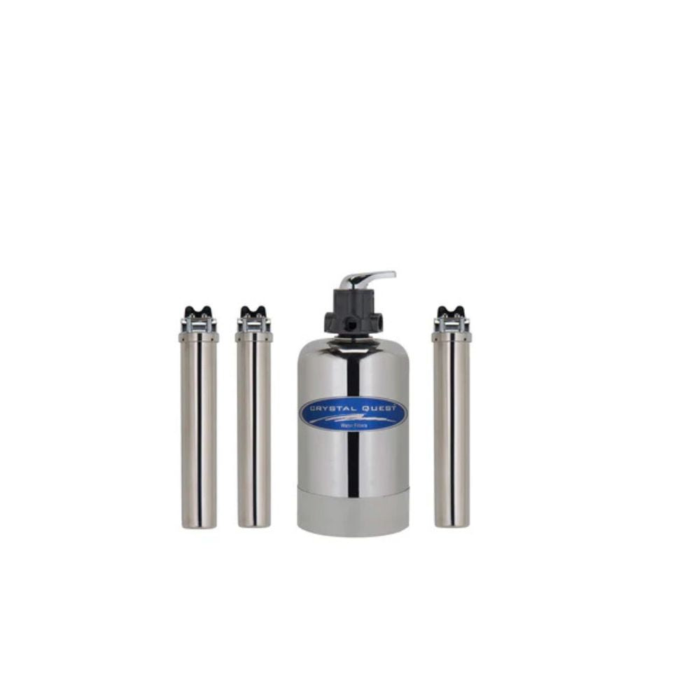 Crystal Quest EAGLE® 1,000 Mid-Size Whole House Water Filter + Alkalizer (11 Stages)