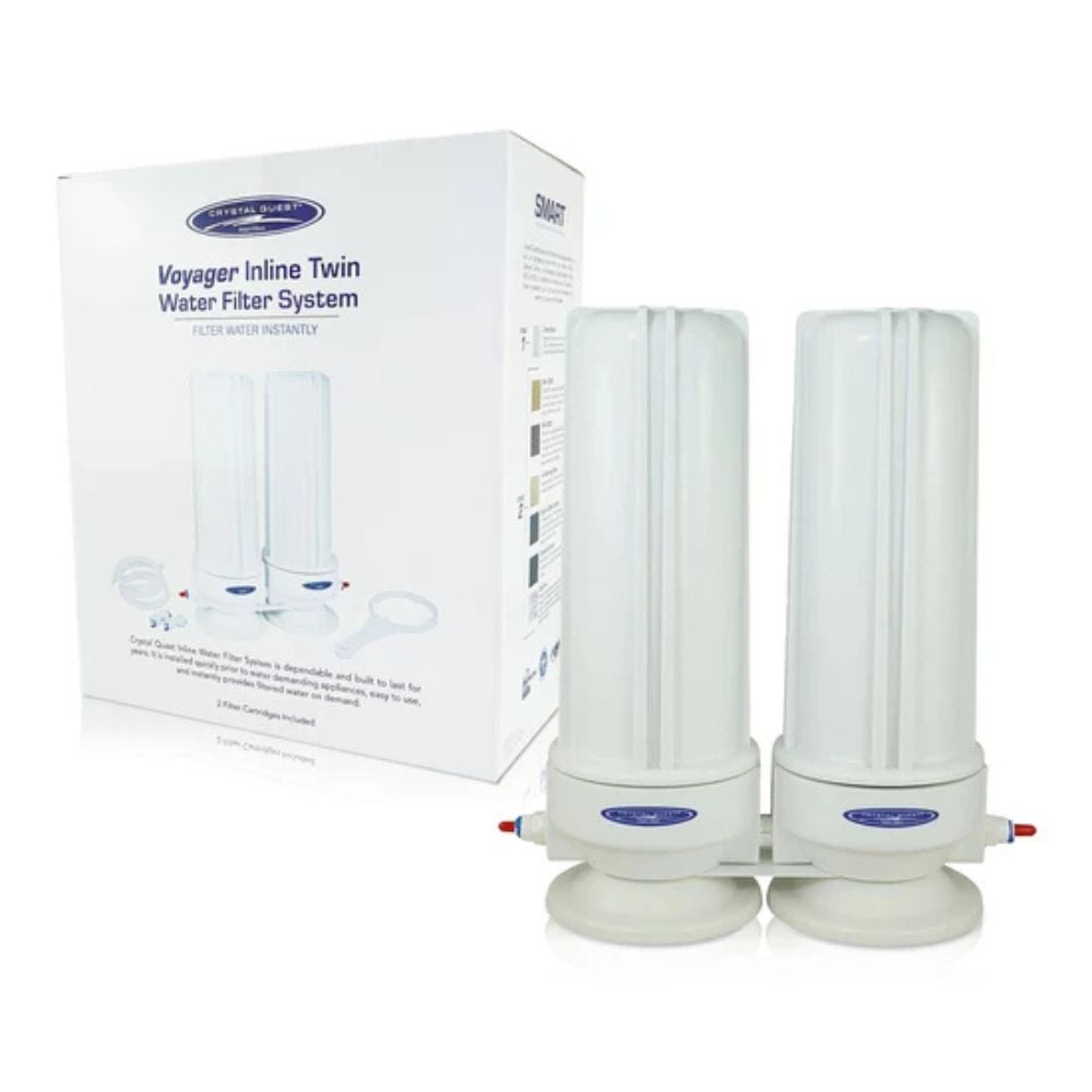 Crystal Quest Voyager Double Inline Water Filter System