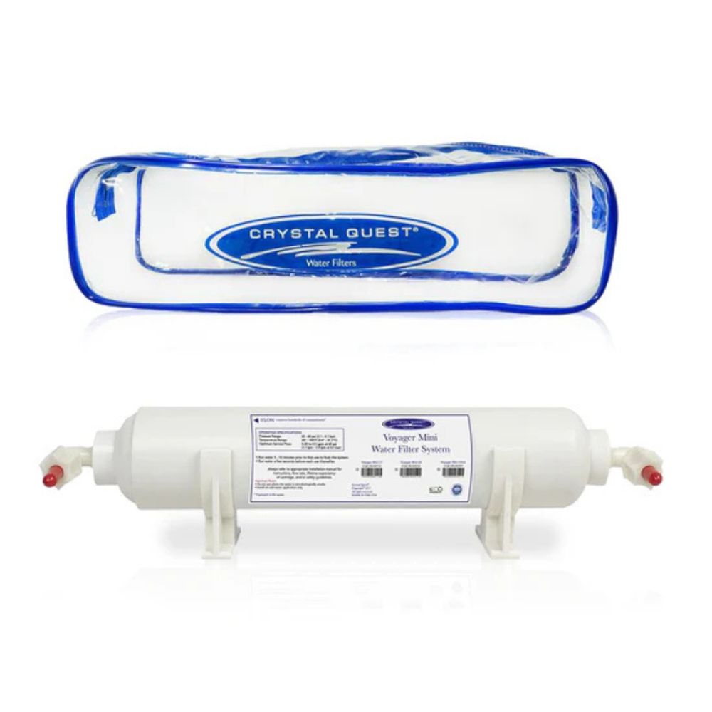 Crystal Quest Voyager Mini Inline Water Filter System